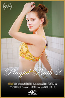 Playful Bath 2 - Flamy Nika