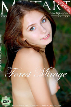 Forest Mirage - Dakota Pink - red bikini