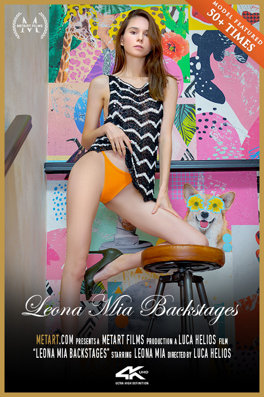 Metart Leona Mia video 'Backstages'